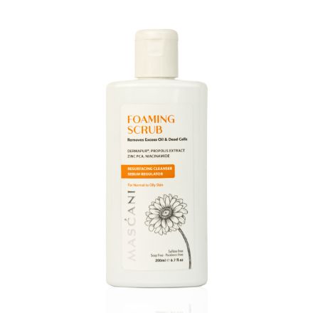 Yağlı ve sivilceli ciltler için peeling jeli ve yüz yıkama suyu resmi