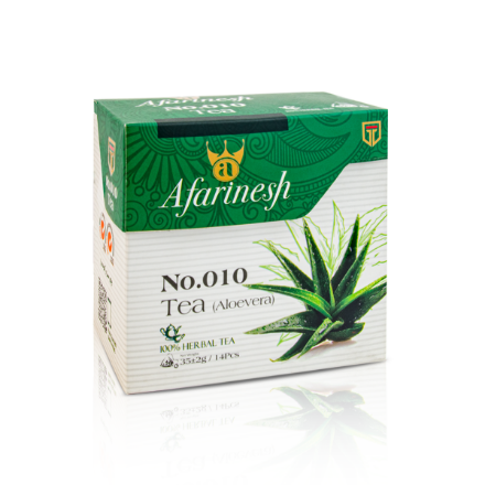 Yeşil çay ve aloe vera bitki çayı 010 resmi